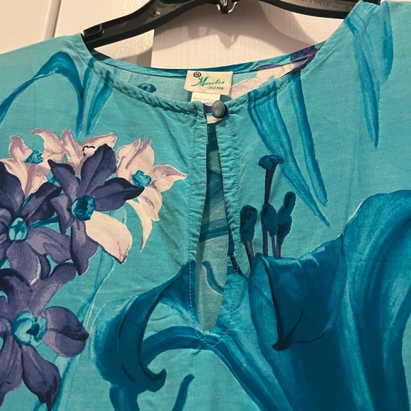 1990s MooMoo dress with floral pattern. - Picture 2 of 3